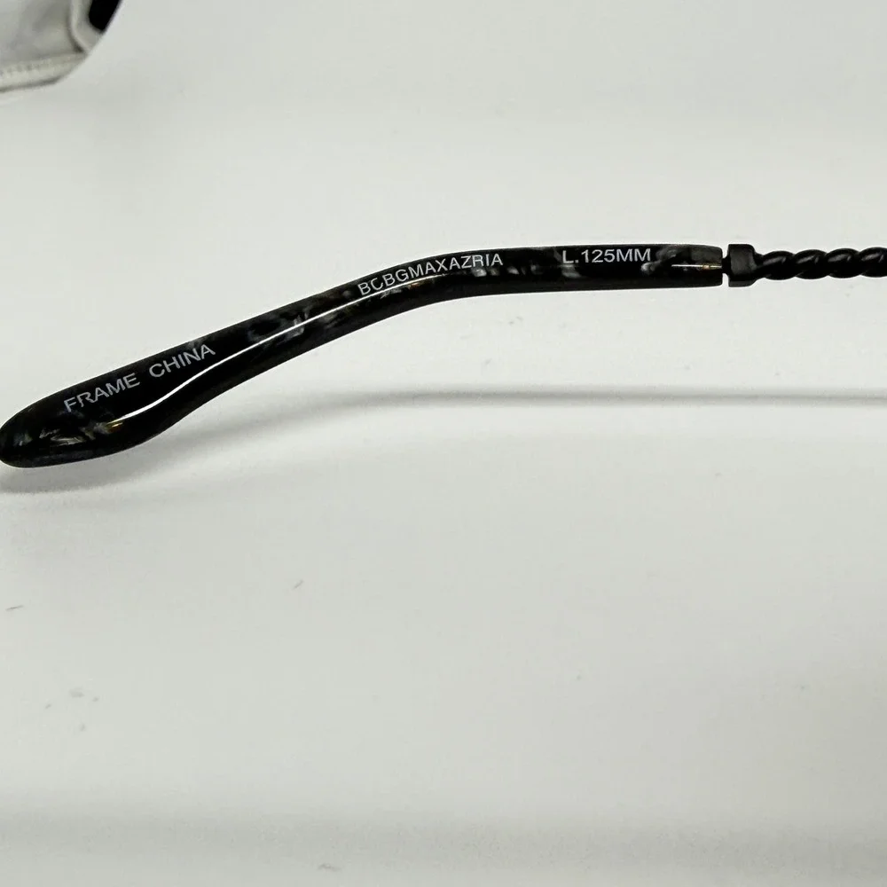 BCBGMAXAZRIA Gisela Black Petite Fit Cat Eye Eyeglasses Frame‎ 48 14 125 21373